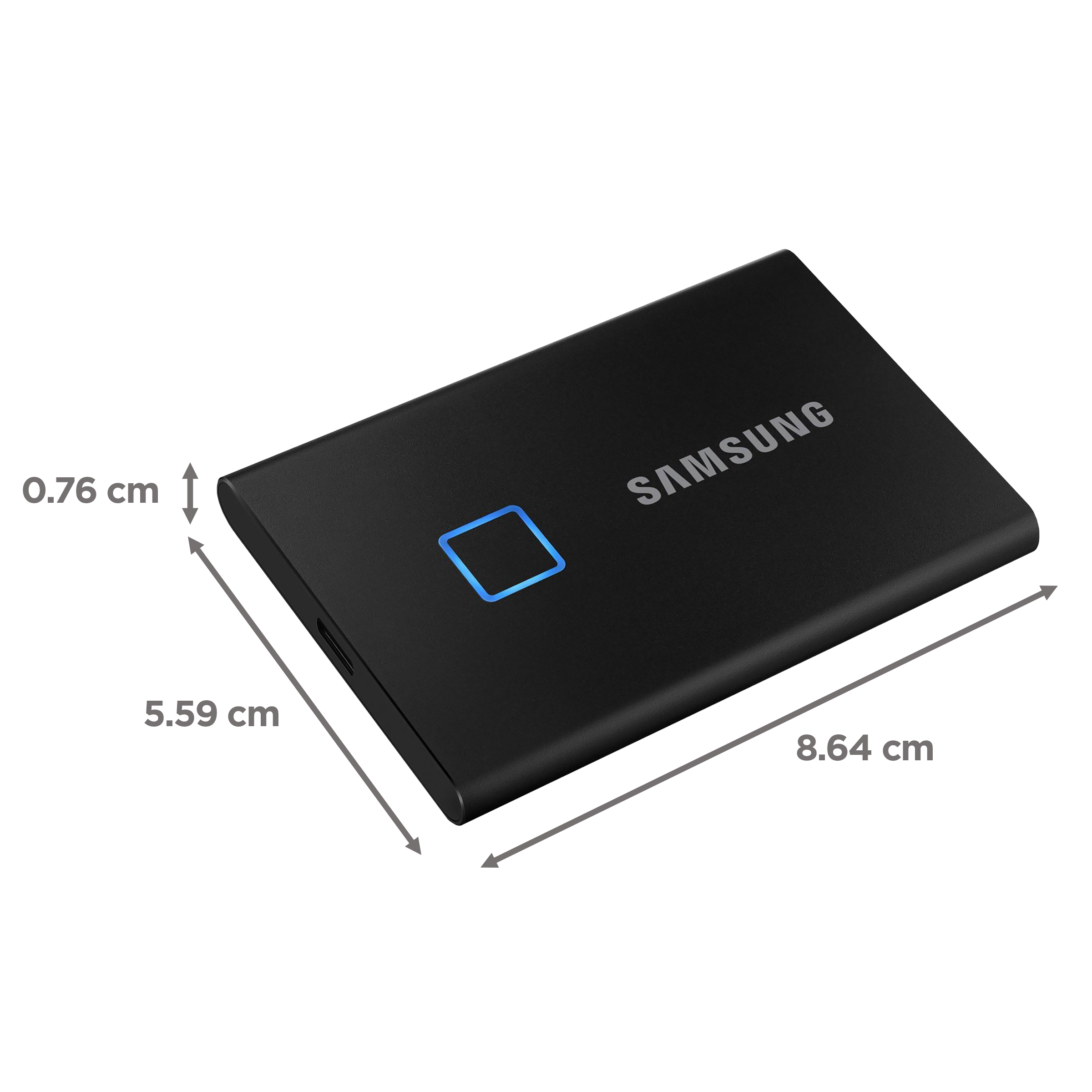 Buy Samsung T7 Touch 500 GB USB 3.2 Solid State Drive (Fingerprint